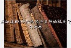 益加益榨油机好吗