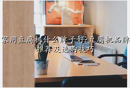 家用豆腐机什么牌子好?豆腐机品牌推荐及选购技巧