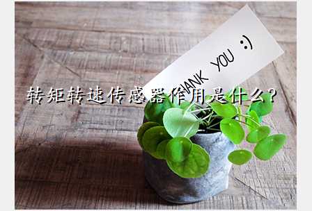 转矩转速传感器作用是什么?